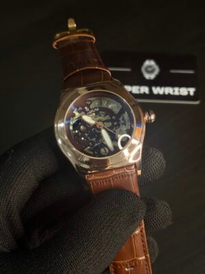 Corum Skeleton Brown Rose Gold Dial