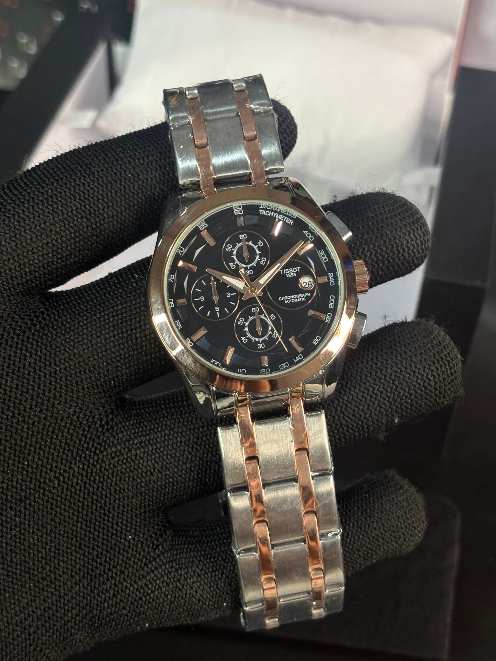 Tissot 1853 Couturier Chornograph Two Tone