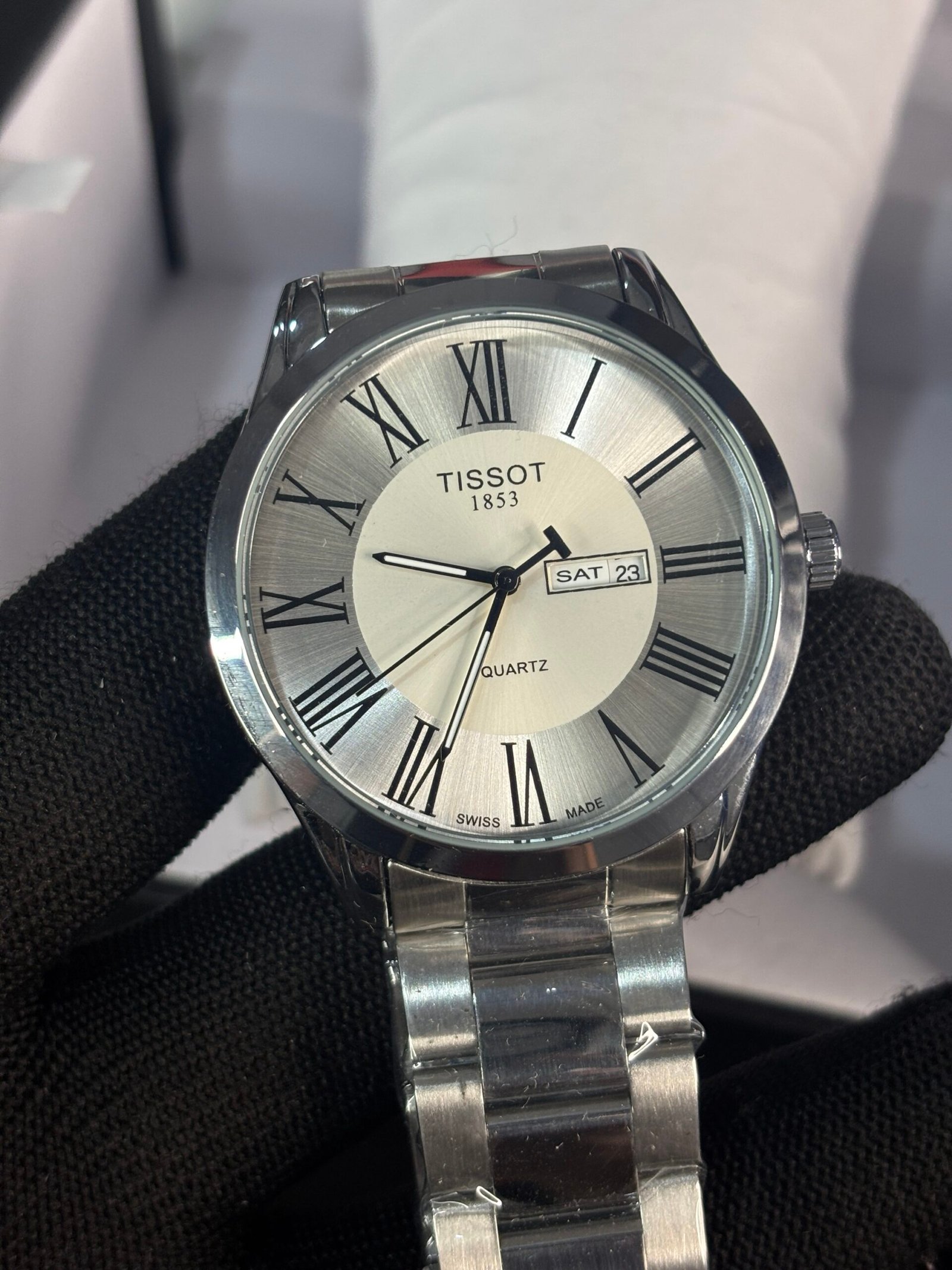 TISSOT 1853 Chemin White-Silver