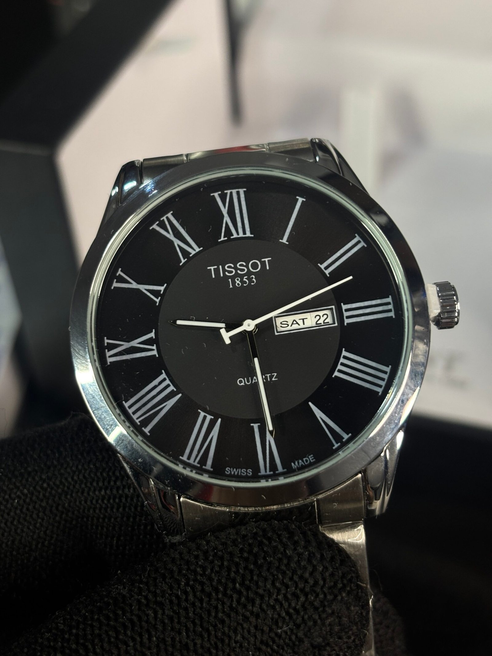 Tissot Chemin 1853 Silver Black