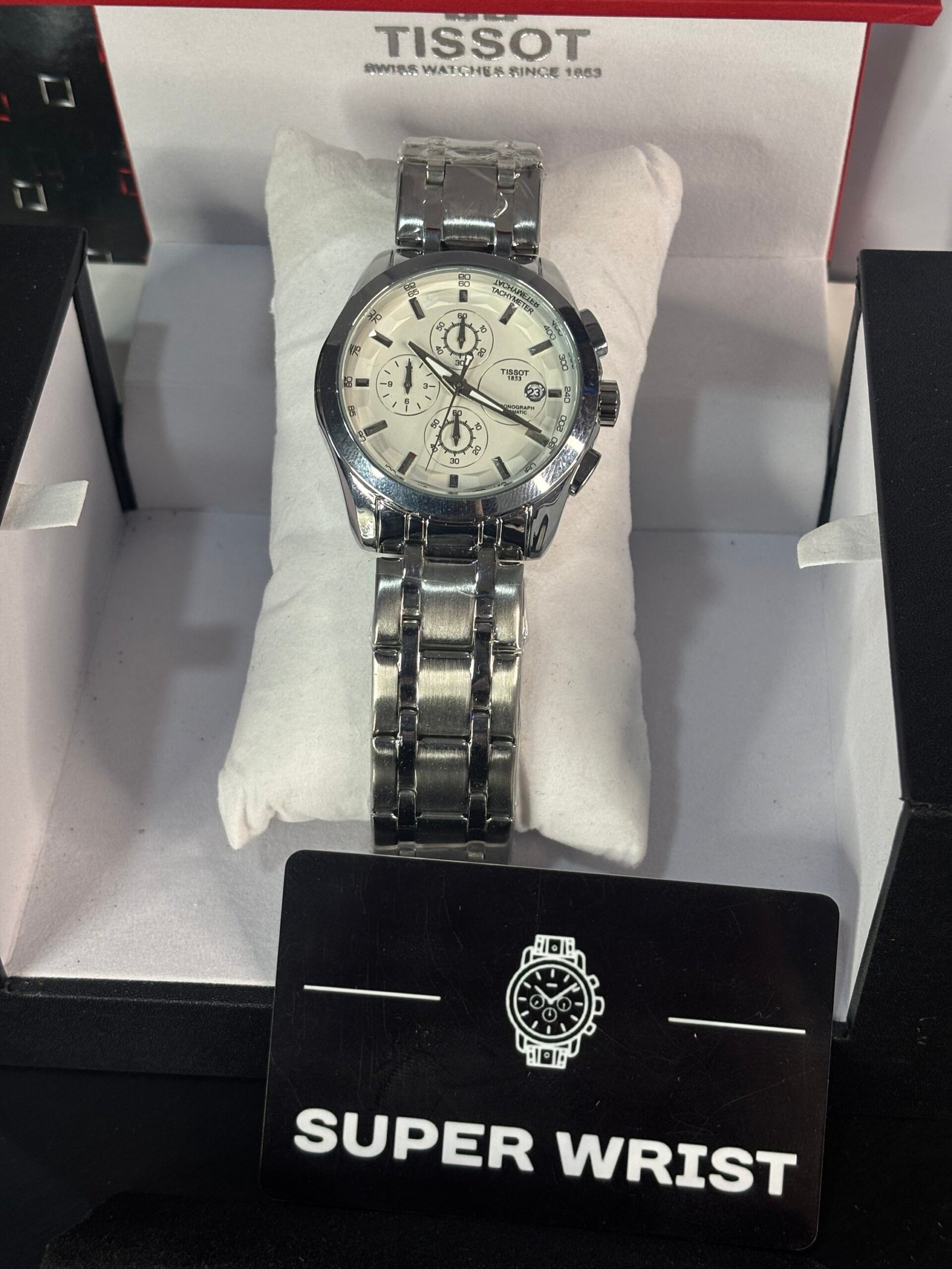 Tissot 1853 Couturier Silver White - Image 2