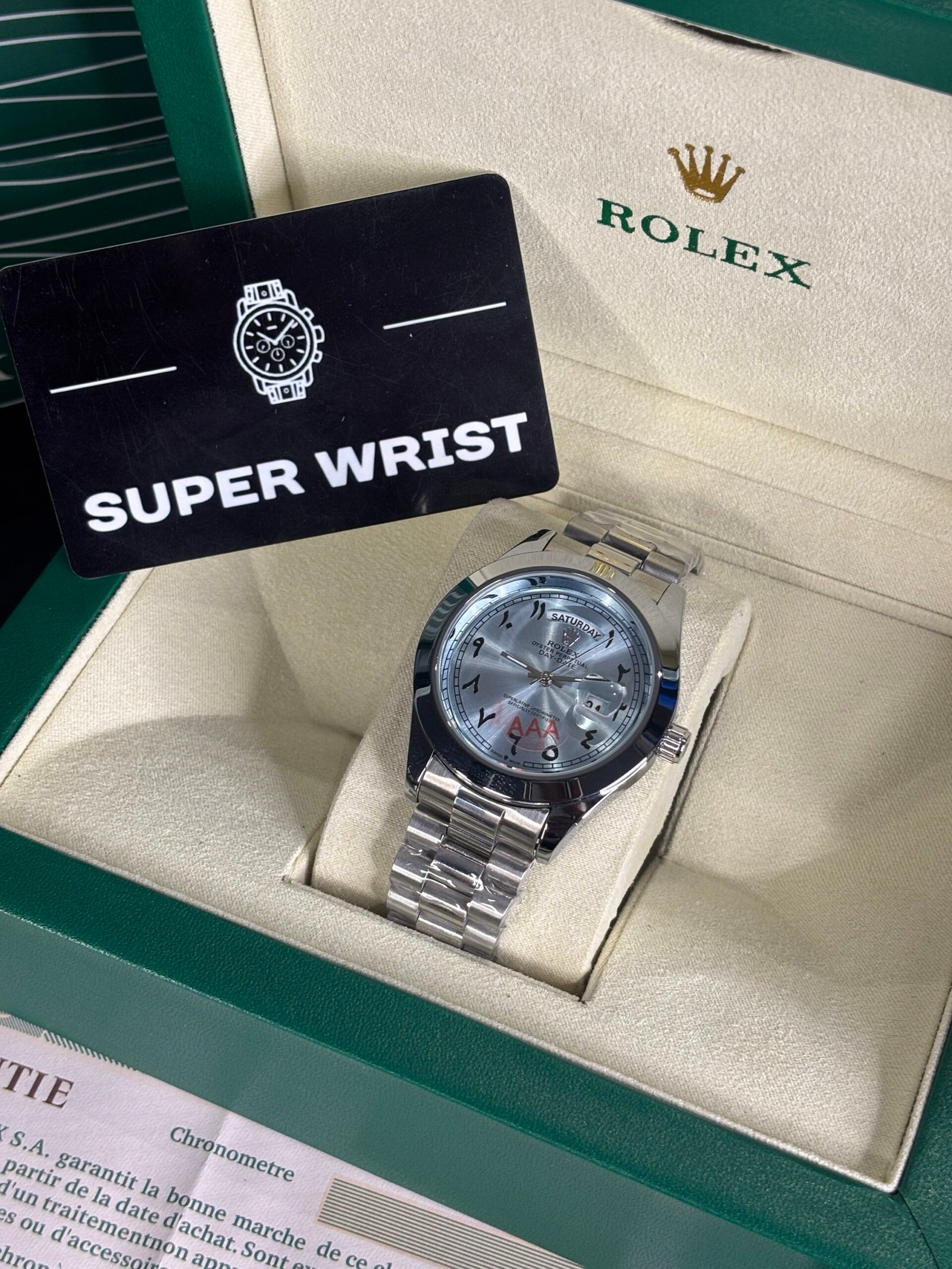 Rolex Day Date 40 Sky blue Dial ARBI - Image 2