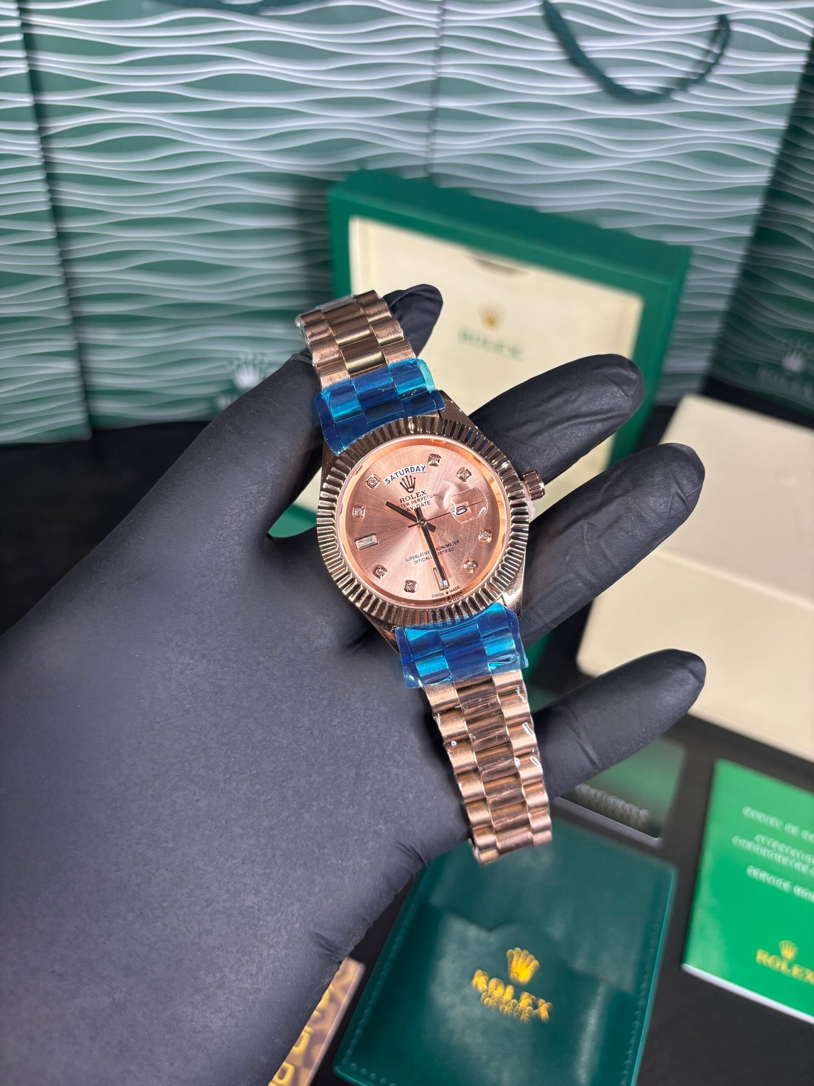 Rolex Day Date 40 Rose Gold Jubilee