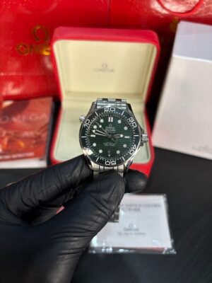 Omega Seamaster Diver 300M – Silver with Green Dial