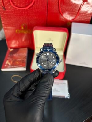 The Omega Seamaster Diver 300M Blue-Grey Dial