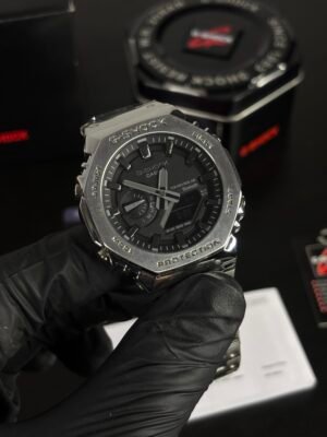 Casio G-Shock GWMB SILVER BLACK DIAL