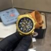 Fossil Bronson Automatic Golden-Black Dial