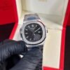 Patek Phillipe Nautilus Silver-Black Dial