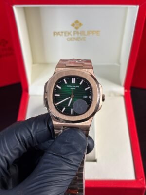 Patek Phillipe Nautilus Gold-Green Dial