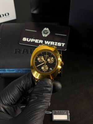 Rado 100M Chronograph AAA QUALITY Gold black