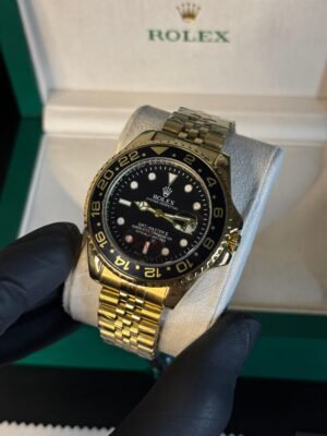 Rolex GMT Master|| GOLD-BLACK