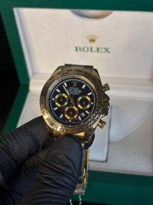 Rolex Oyster Perpetual Daytona Gold-Black Dial