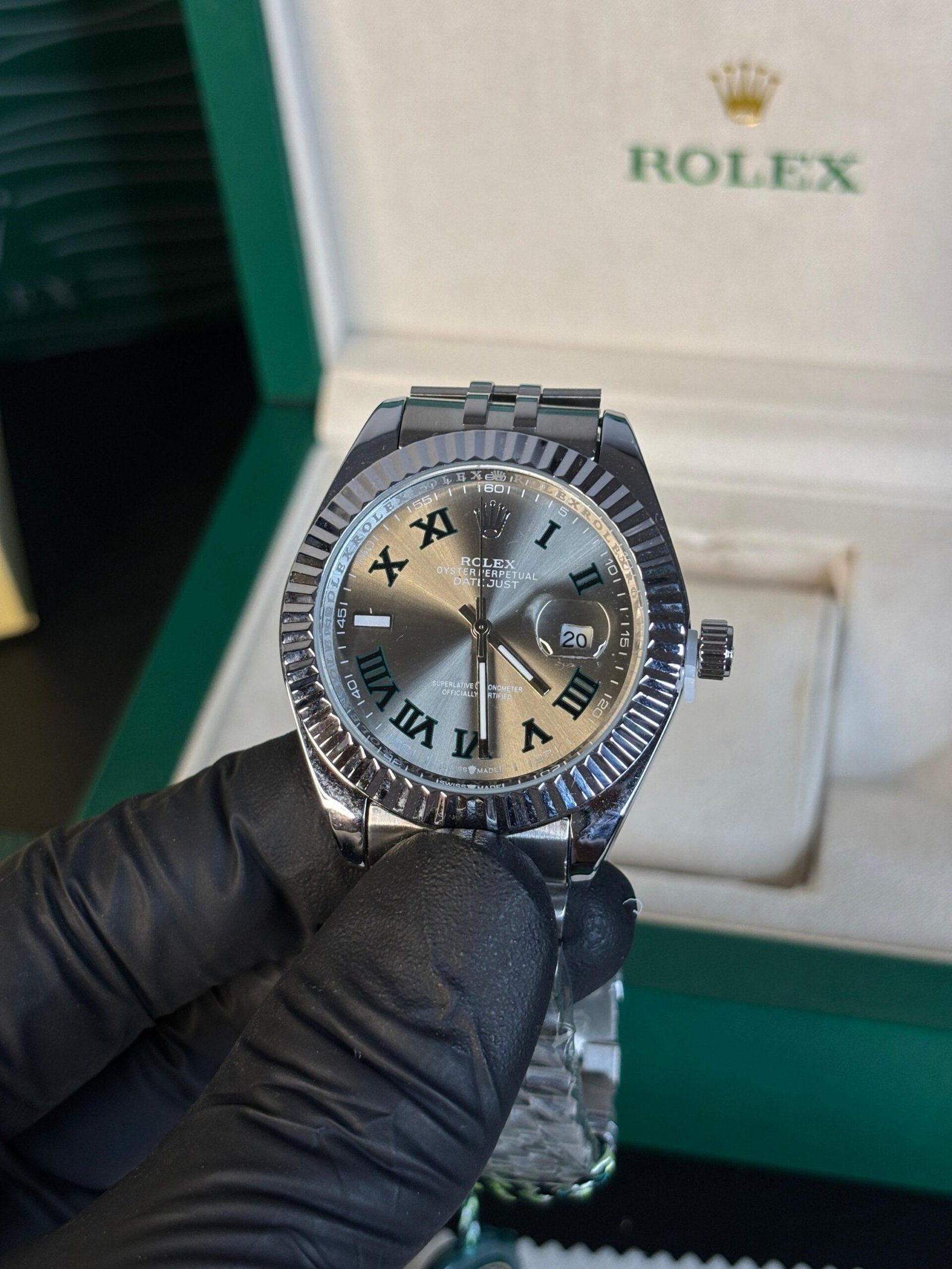 Rolex Oyster Perpetual Day Date Roman - Image 3