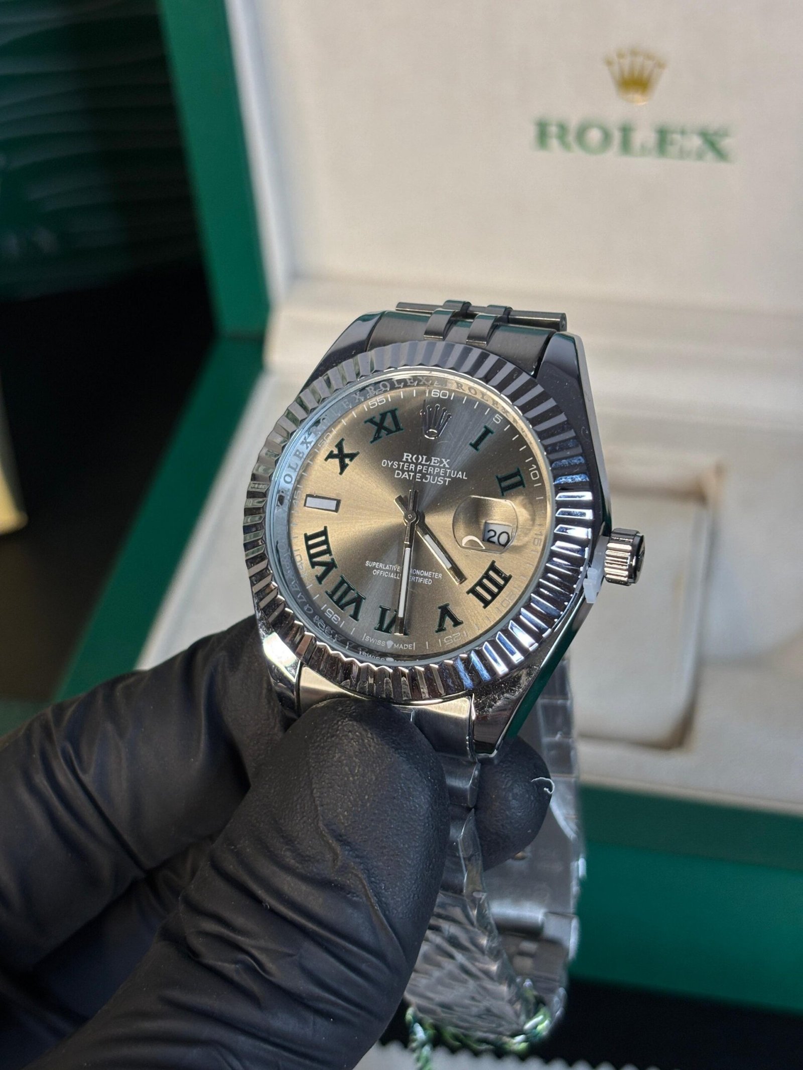 Rolex Oyster Perpetual Day Date Roman - Image 5