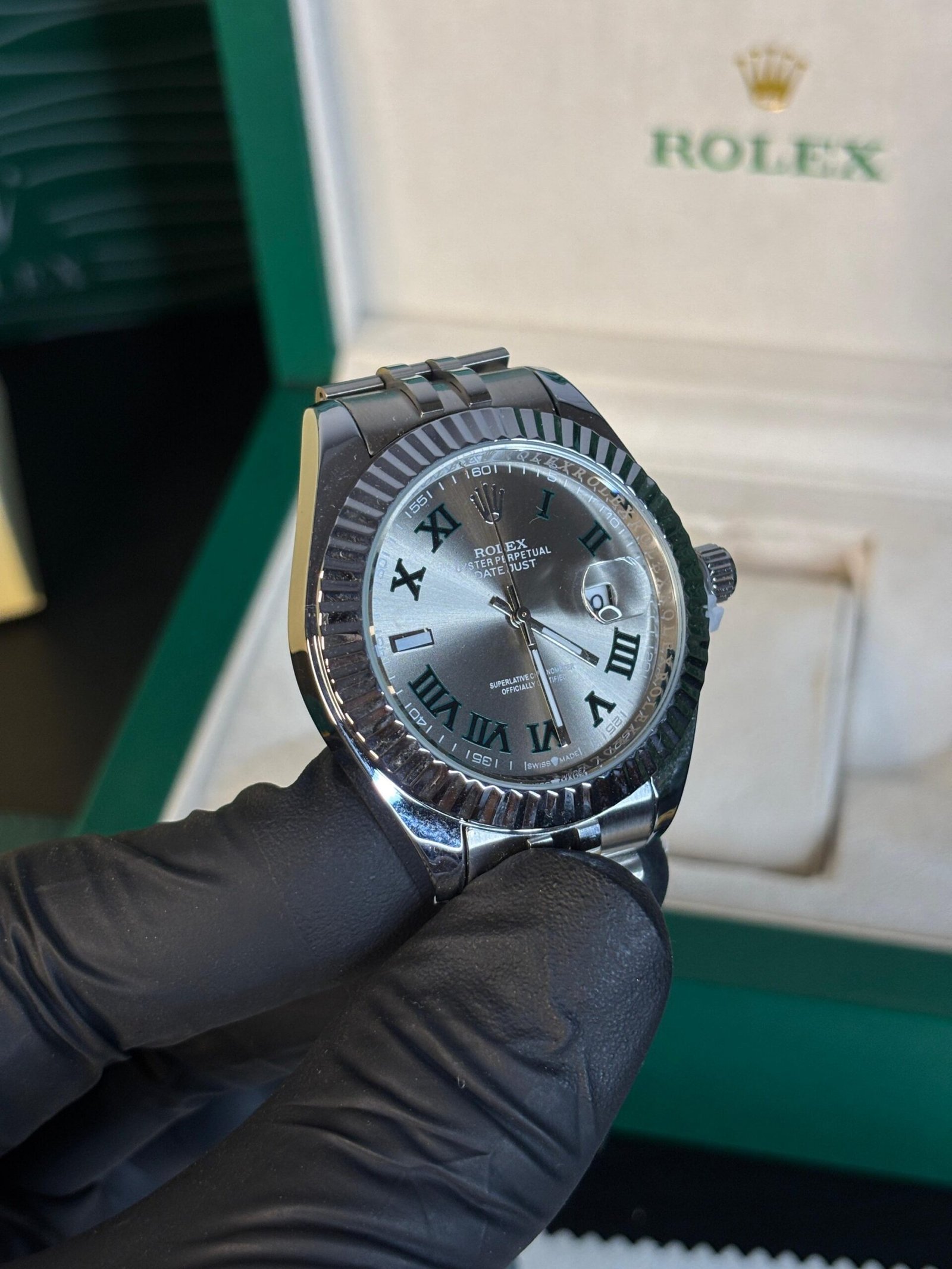 Rolex Oyster Perpetual Day Date Roman - Image 4