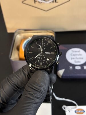 Fossil Townsman Chronograph Black-White