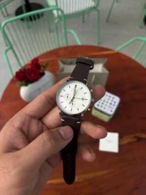 FOSSIL COMMUTER Black-White Dial