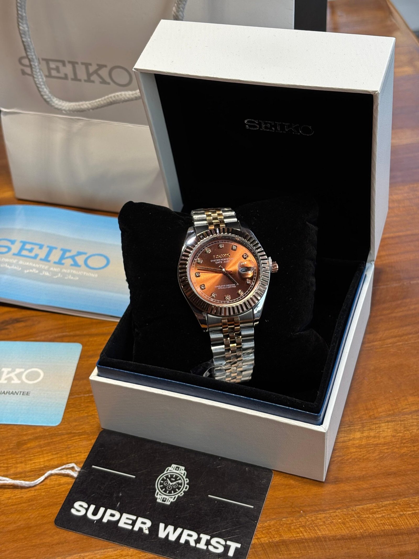 Seiko Oyster Perpetual Date Just Movment Like Automatic - Image 2