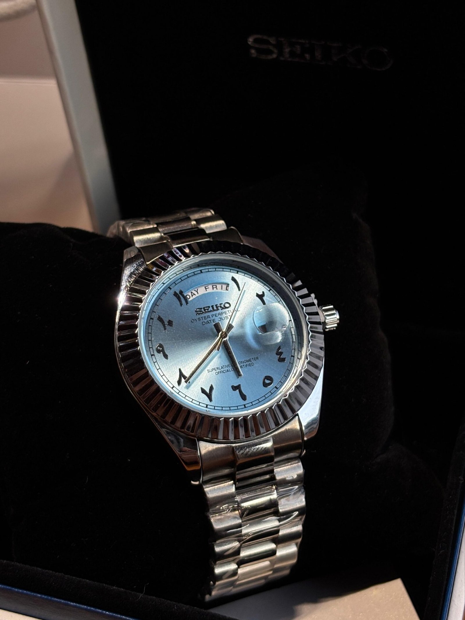 Seiko Oyster Perpetual Date Just Movment Like Automatic - Image 4