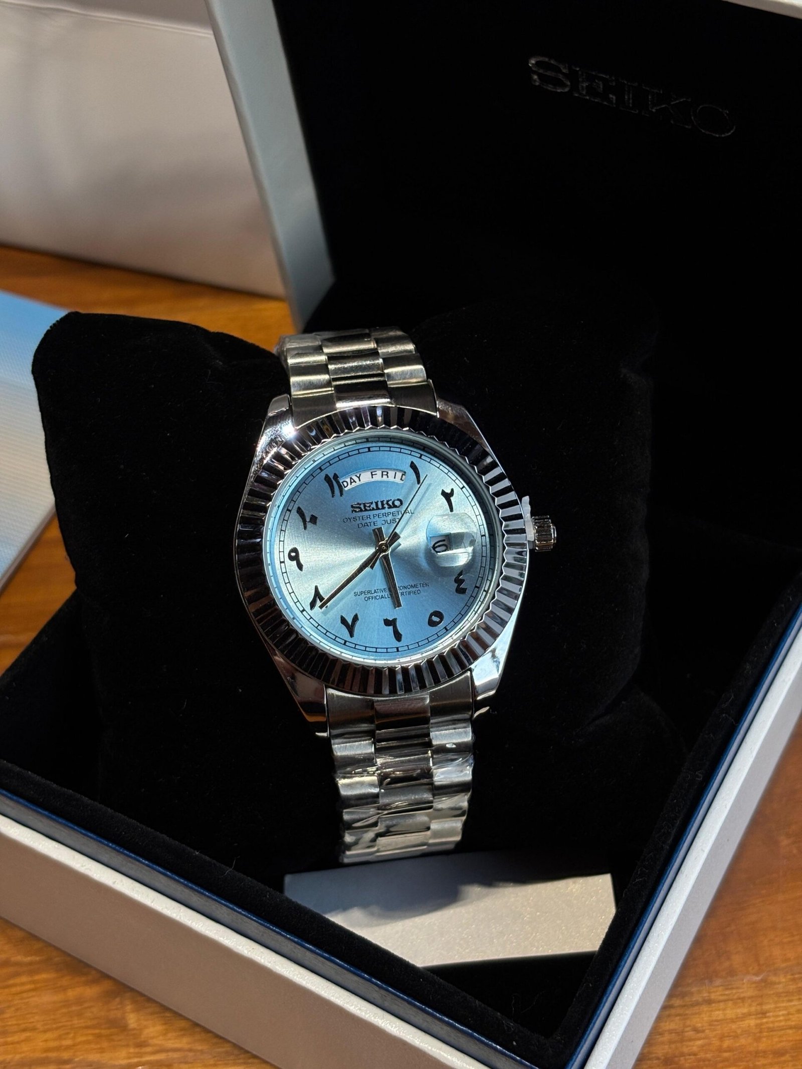 Seiko Oyster Perpetual Date Just Movment Like Automatic - Image 3