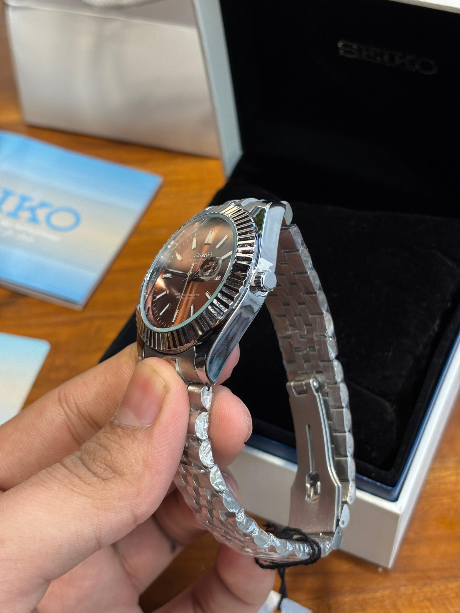 Seiko Oyster Perpetual Date Just Movment Like Automatic - Image 7