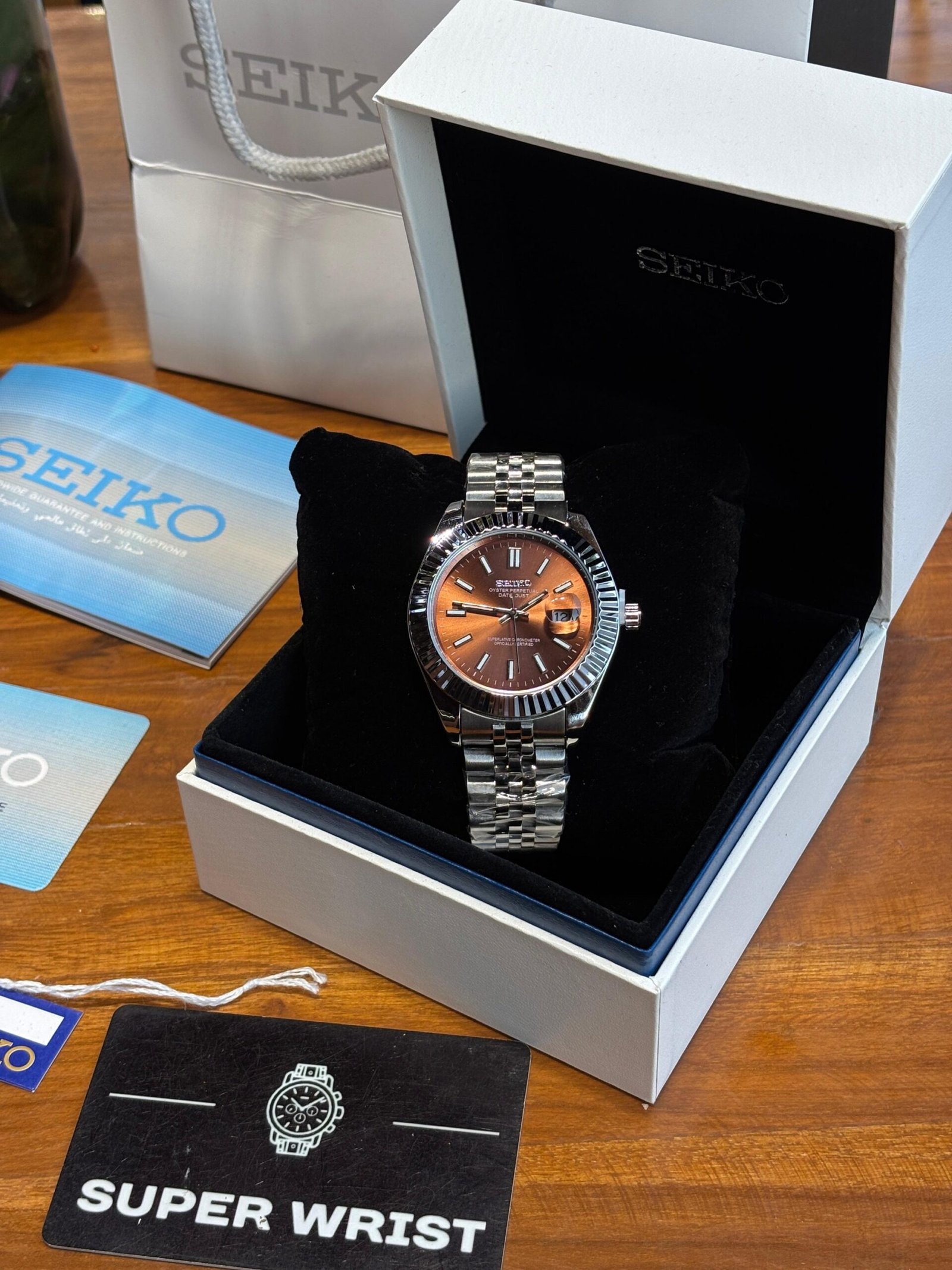 Seiko Oyster Perpetual Date Just Movment Like Automatic - Image 2