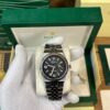 ROLEX OYESTER PERPETUAL LAND DWELLER SILVER BLACK DIAL