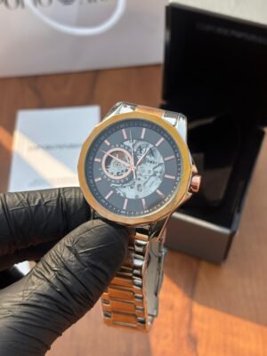 Armani Exchange GunMetal Automatic Copper - J1796