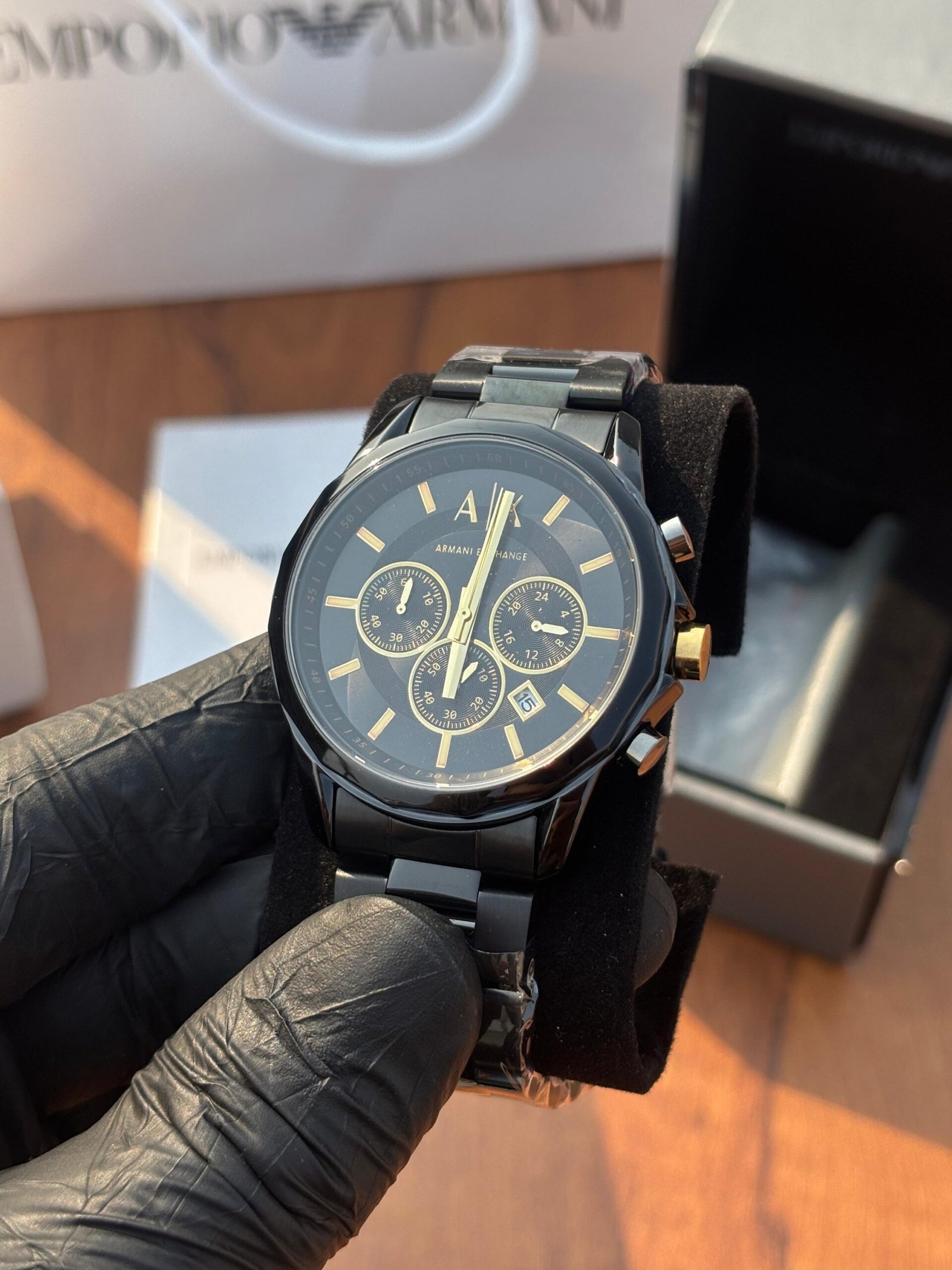 Armani exchange gunmetal - Image 3